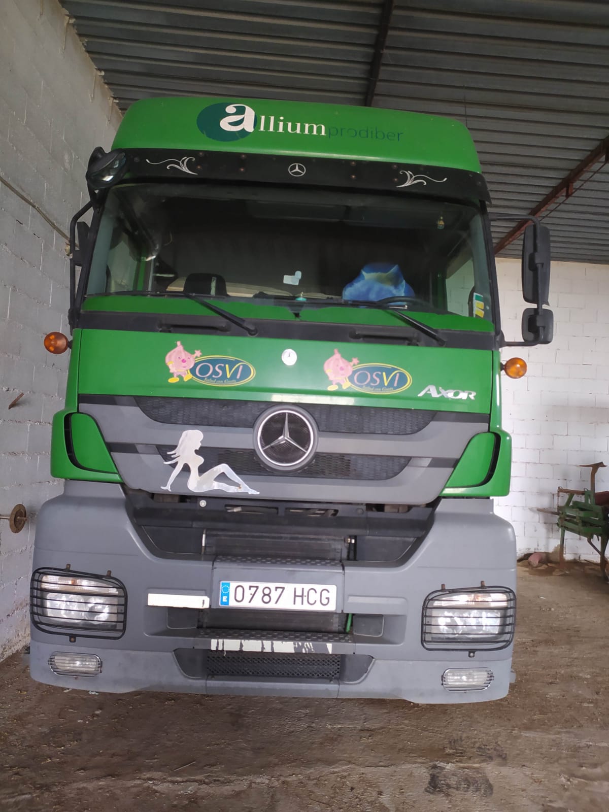 LOTE 10 CAMION Mercedes Axor 1843 LS Matricula 0787 HCG
