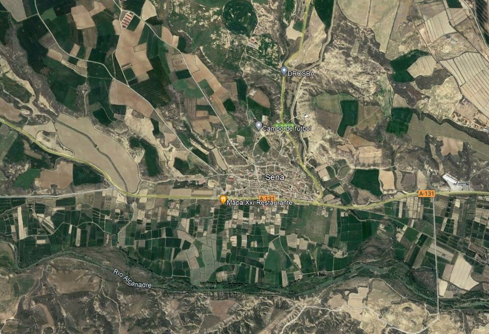 Campo de Tierra en la Partida Espartales o Timoteo llamado Mascarada en termino de Sena (Huesca)